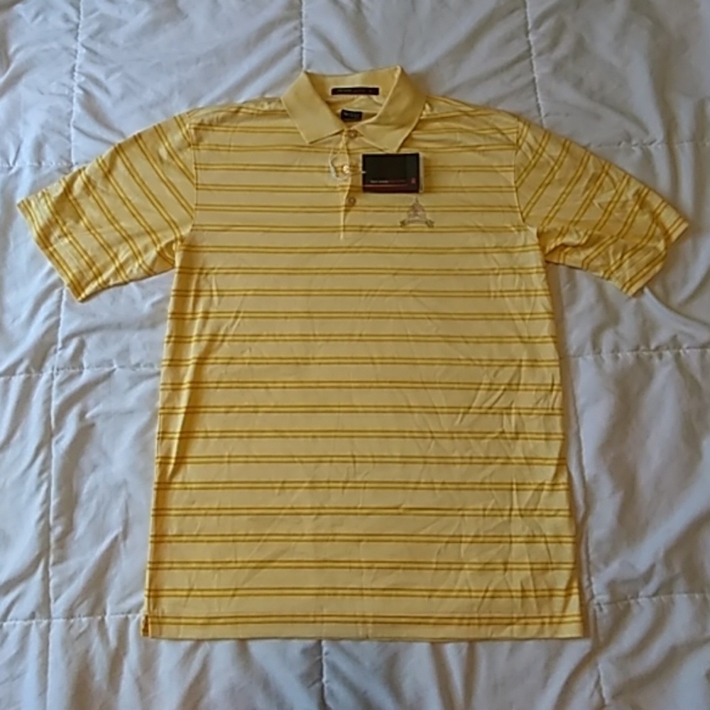 Tiger Woods Collection Nike FITDRY Stripe Polo